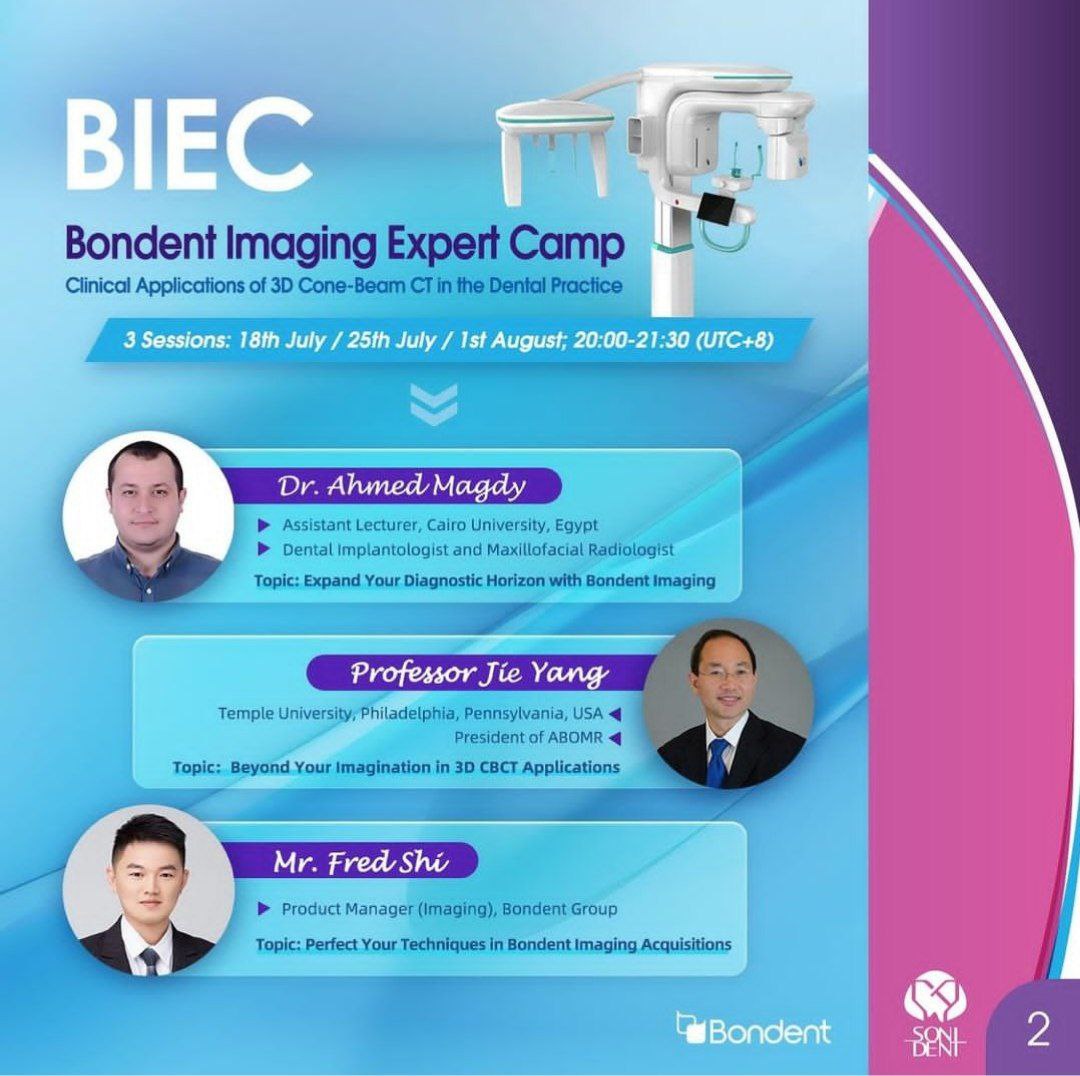 Bundent company's free webinar for CBCT scanner